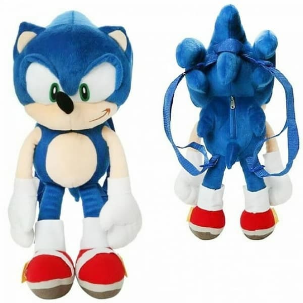 Sonic the Hedgehog 17 Plush Ryggsekk