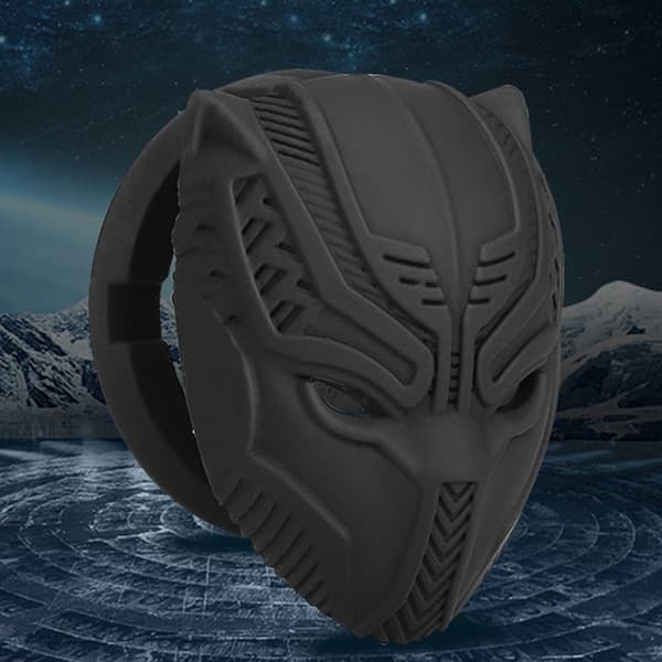 Bilstartknappskydd med en knapp - Black Panther