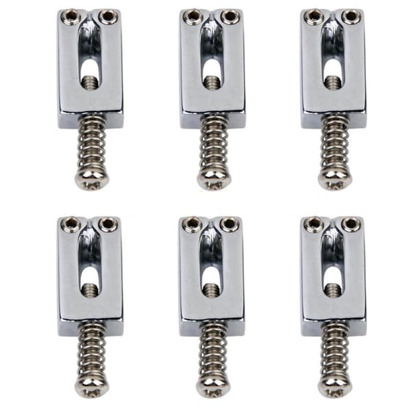 6 st Guitar tremolo brobryggssadel elektrisk gitarr enkel rock