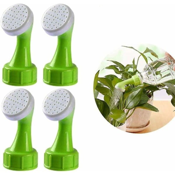 4 Pack Sprinklers with Bottle Cap, Watering Vase, Kettle, Shower Head, Gardening Tools