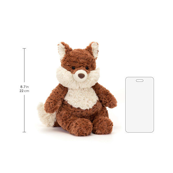 Jellycat Amuseables Mortimer Fox mjukisdjur 28cm