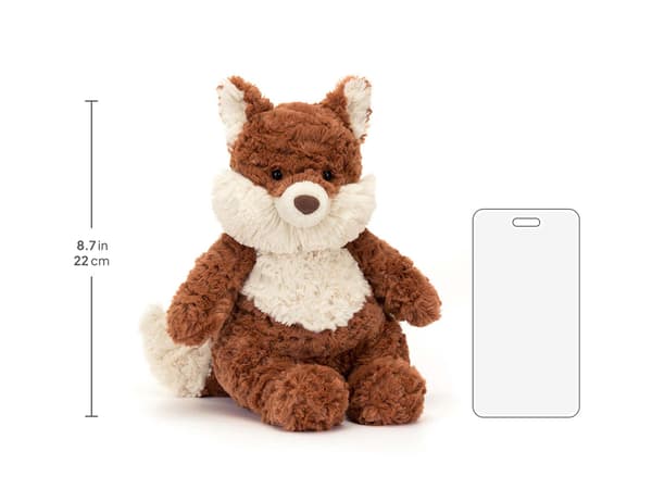 Jellycat Amuseables Mortimer Fox pehmolelu 28cm