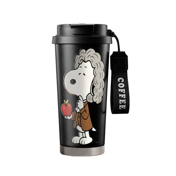 Termokopp 500 ml 316 Rustfritt Stål Trendy Design Black