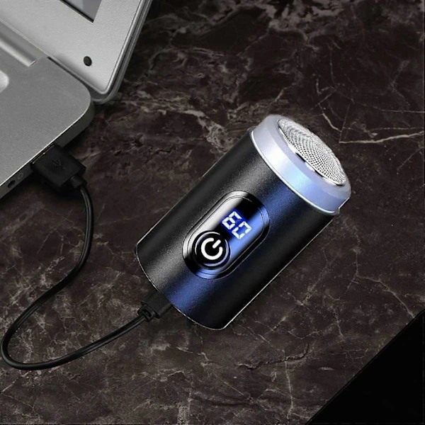 Sopami Mini Elektrisk Barbermaskine, Ny Hurtigopladning Digital Display Mini Barbermaskine{ DB} Aluminiumlegering