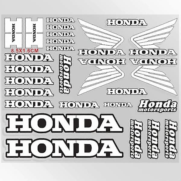 Dekaler för Honda Motorcykeltank Logo Kit FG096