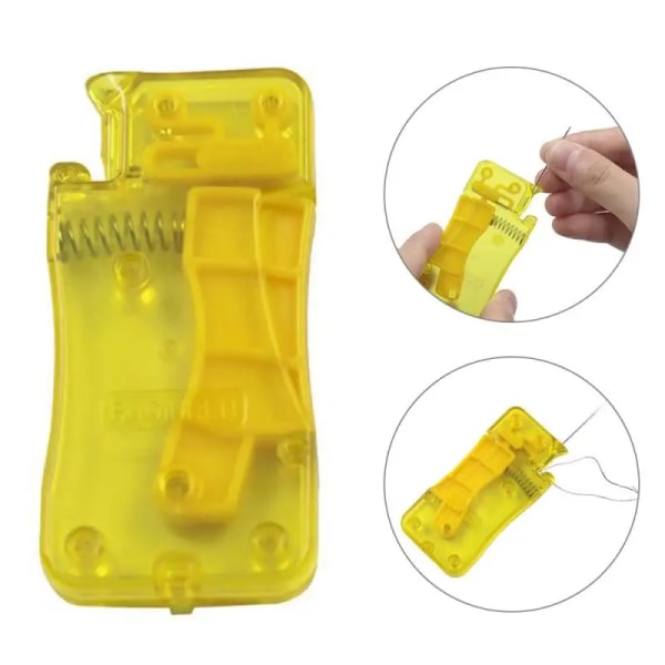 10 st automatisk nålträdare DIY handsömnadsträdare handmaskin Vit M