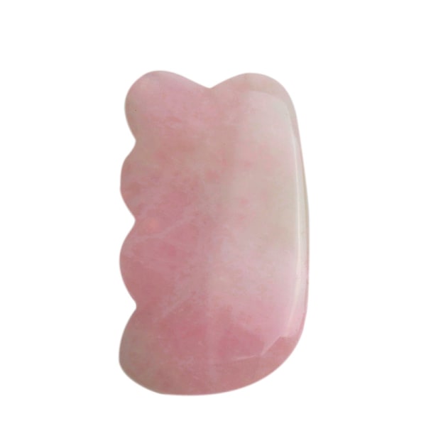 Natural Rose Quartz Massage Stone - Facial Spa Tool