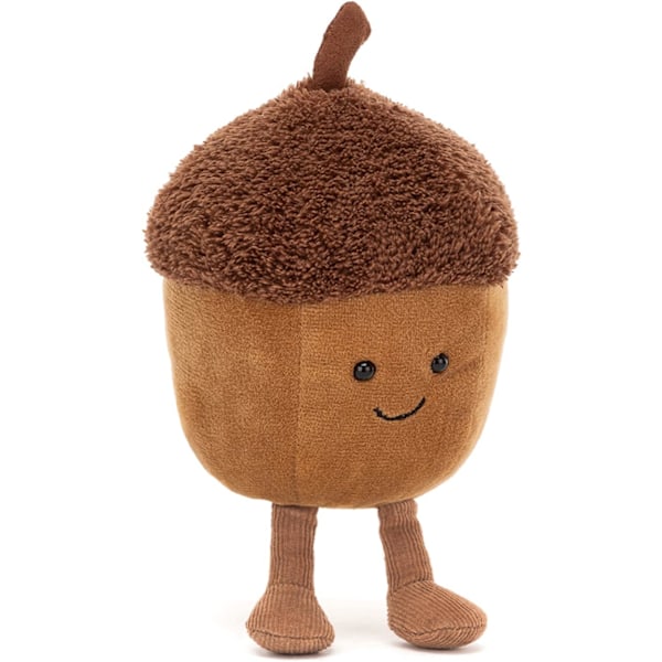 Jellycat Amuseables - Eikenøtt Plysj, 13 cm, Høstdekorasjon 12cm