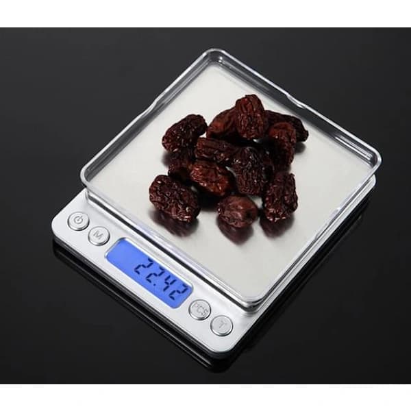 Digitalvåg / Köksvåg 0.01g-500g Silver,a