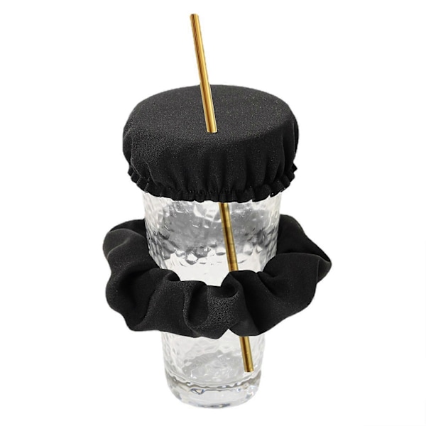 Dryckesskydd Scrunchie - Den Återanvändbara Scrunchien För Att Förhindra Drinkspiking, Som Setts På Shark Tank Hot black