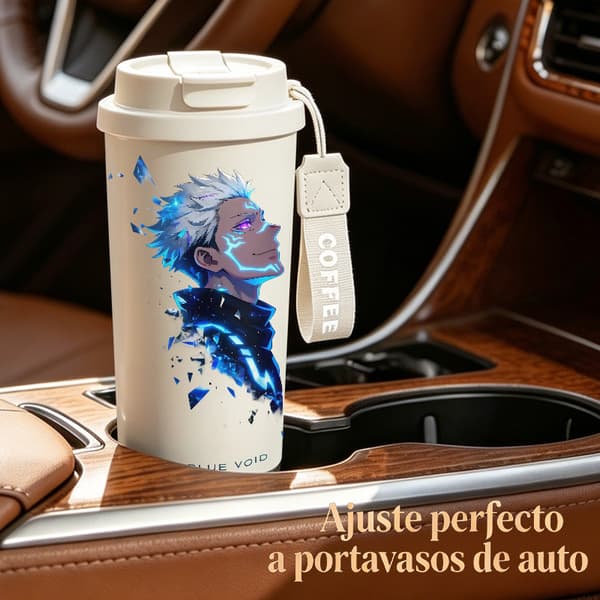 Kaffe Termokande 500ml Rustfrit Stål Militær Design, Isoleret kaffekrus, lækagesikker rejsekop med låg Pink