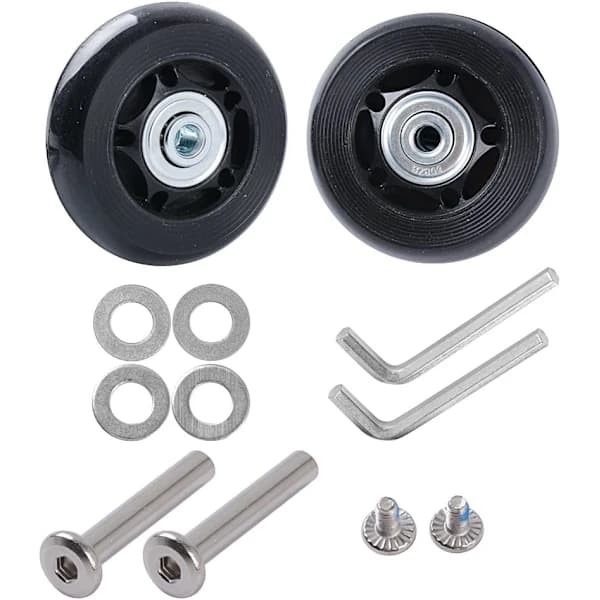 2-pack hjul för resväskor (60*6*18 mm axellängd: 35 mm) reservdelar, A