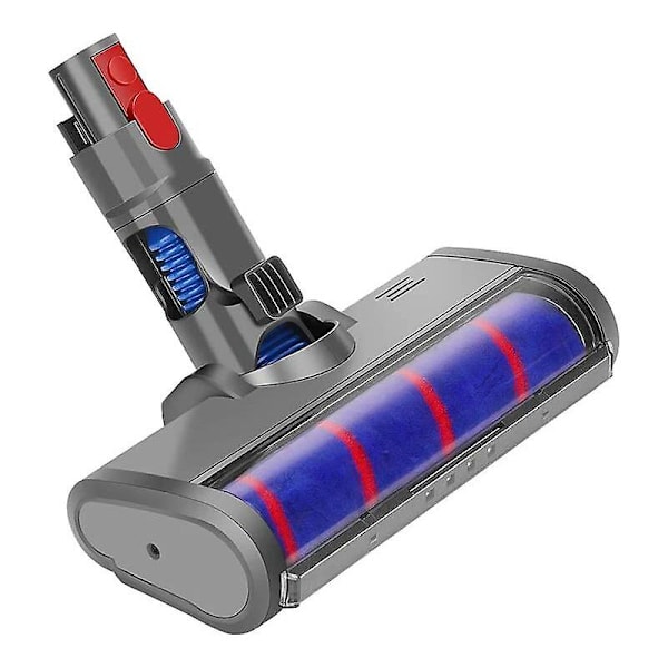 Børstehoved til V11 V10 V8 V7 trådløs støvsuger, blød rulle elektrisk gulvbørste tilbehør udskiftning til parket/hårde gulve/mørke hjørner