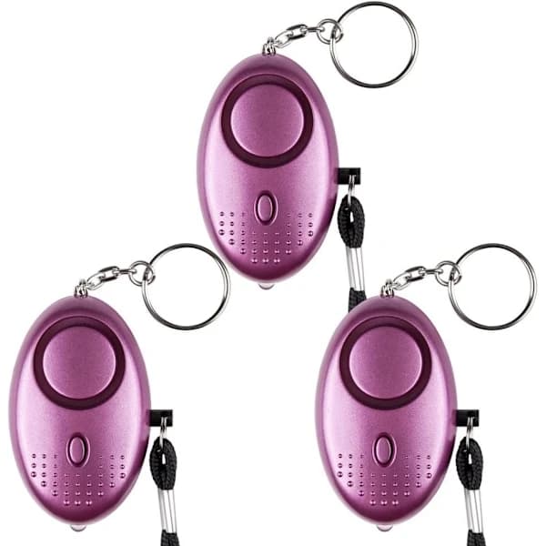Personligt överfallslarm [3-pack] Scream Safesound säkerhetslarm, A
