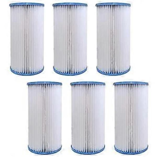 Type A Erstatningsfilter Kompatibelt for Bassenger, Erstatningsfilter for 29000, 6-pakning, A