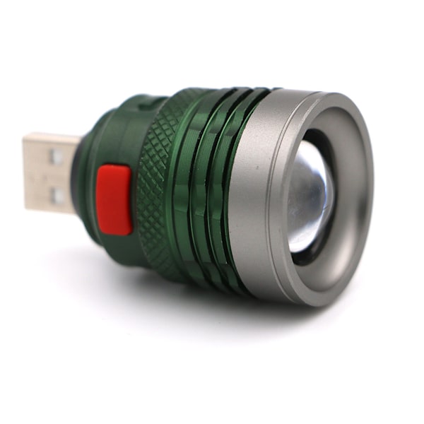 LED-belysning USB hode mini fylllys aluminiumlegering sterk