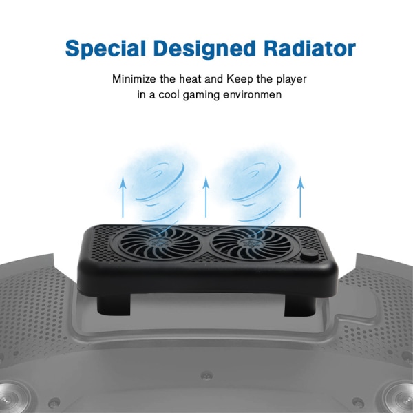 1 kpl Tehokas lämmönpoisto ja sujuva kokemus: VR-jäähdytin