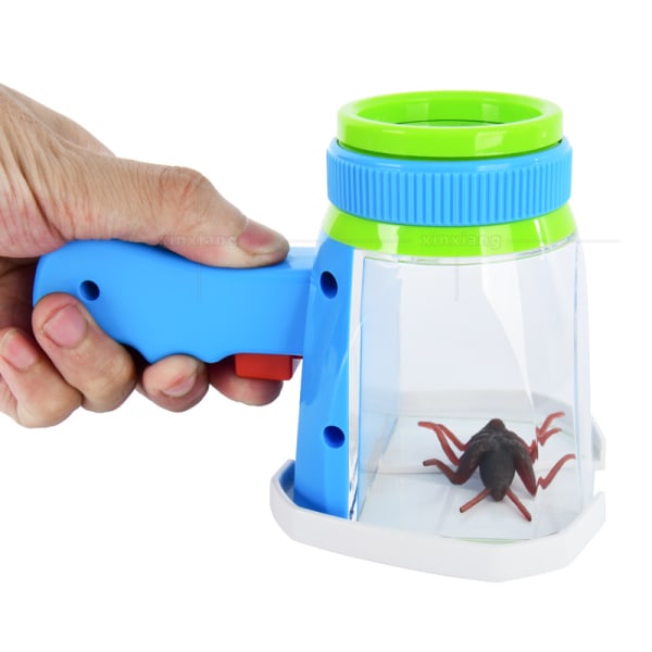 Handheld student small animal and plant magnifier, toy science