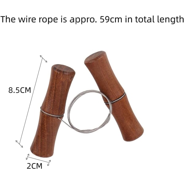 1 stk. 59 cm keramikværktøj ler skæretråd ler cutter ler