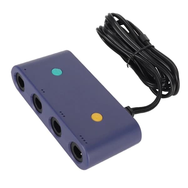 Gamecube Adapter, for Gamecube Controller Adapter Spillkontroll Konverter Gamecube Controller Adapter Robust Konstruksjon, A