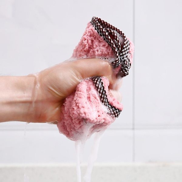 Sæt med 4 stk. køkkenhåndklæder - 25x 27,5 cm - multifunktionelt viskestykke