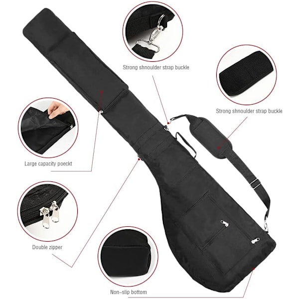 Foldbar Golfbag Mini Golf Bæreveske 49\" Søndag Golfbag Holder