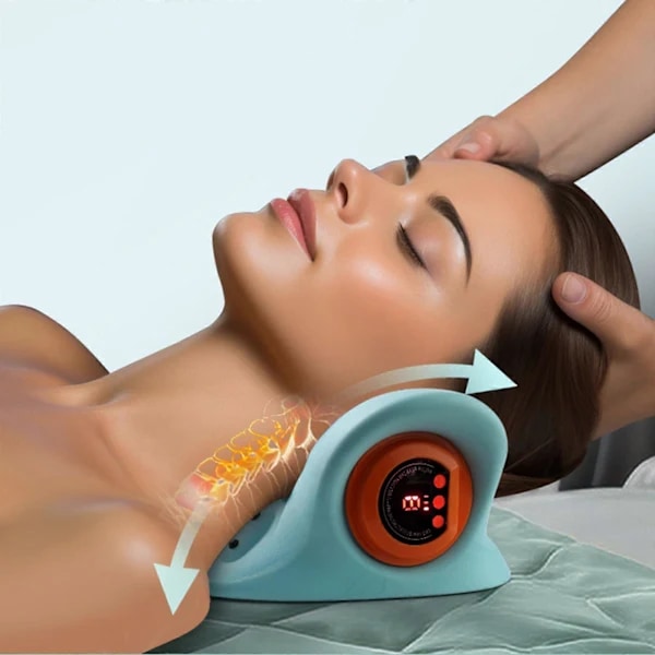 2024 Ny Hugterra Nakkemassage Relaxer, Bærbar Shiatsu Massagepude