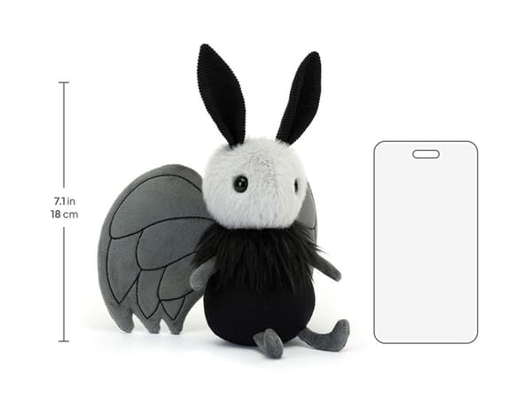 JELLYCAT Amuseables Miff Mothman Plyslegetøj