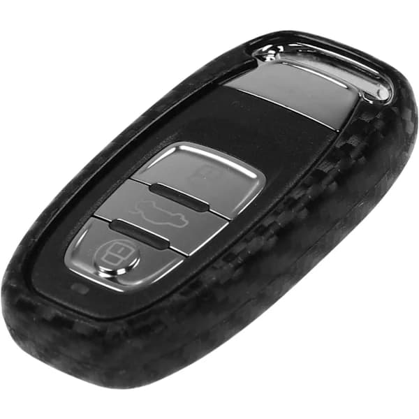 1stk Blød Carbon Bilnøgle Etui Passer til Audi A4 8K A5 8T 8F A,A