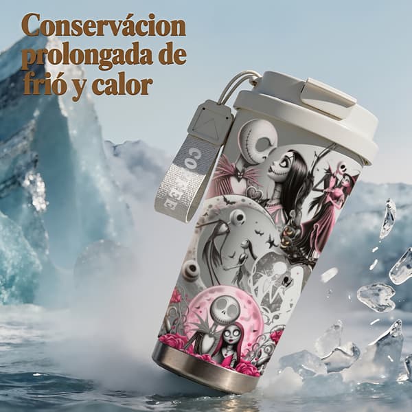 Termisk kaffekopp 500ml Militærdesign Black