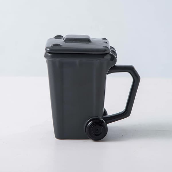 1 st 3D Keramisk Kaffemugg med Lock, Personlig Mugg,