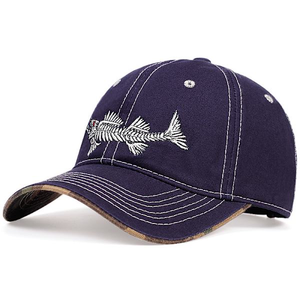 Mode Outdoor Casual Basebollkeps Sport Fiskskelett Snapback