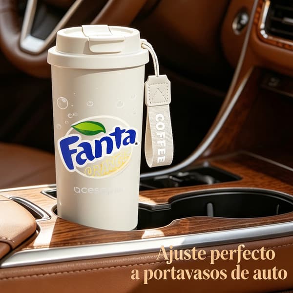 Termokopp 500ml 316 Rustfritt Stål Dyredesign Black