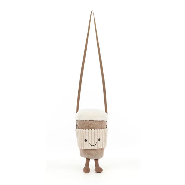 Jellycat 20cm Amuseables Coffee-To-Go Bag pehmolelu