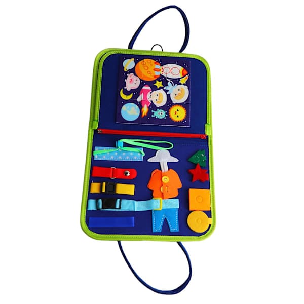 Preschool Sensory Activity Board - Develop Early Learning Skills with Toddler Toy