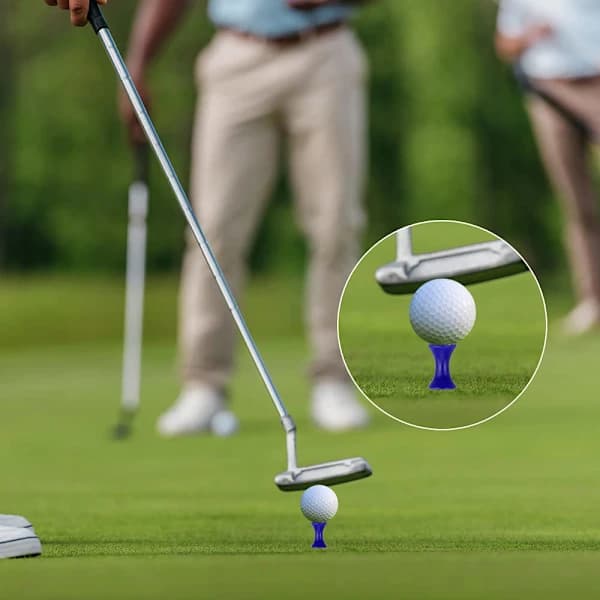 Uknuselige golftees i plast, 100-pakning, A