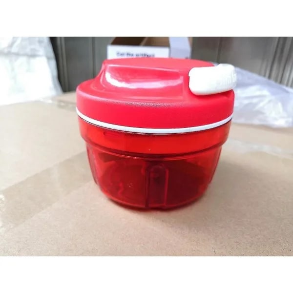 Tupperware Chef Turbo Chef Rød D158 Løghakker Speedy Boy Løgskærer 27357 null none