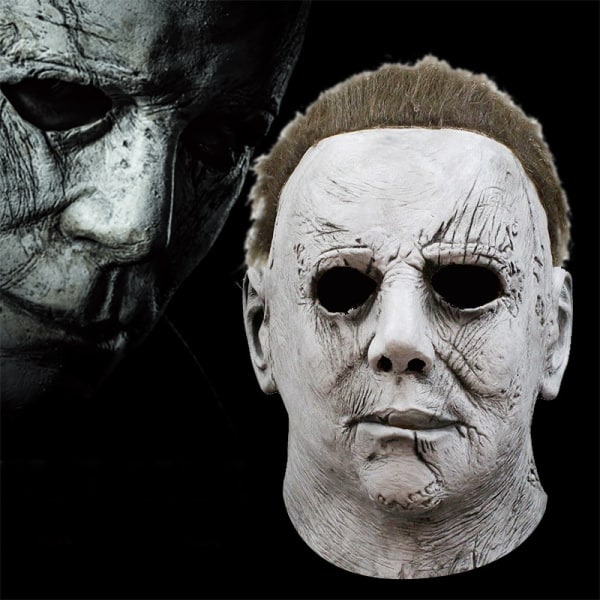 2022 Michael Myers masker Halloween Horror Cosplay kostyme Latex