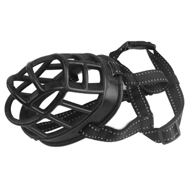 Svart - 1 stk, munnlengde 11cm, munn omkrets 38cm, hode o