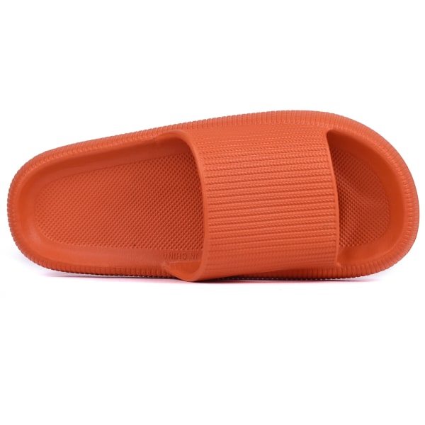 Pute-slidesandaler for kvinner og menn - sommerlige, lette slides med myk såle