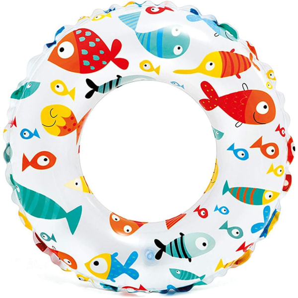 Swimming Ring, Kids Swim Ring, Mixed Hair Color, PVC Inflatable