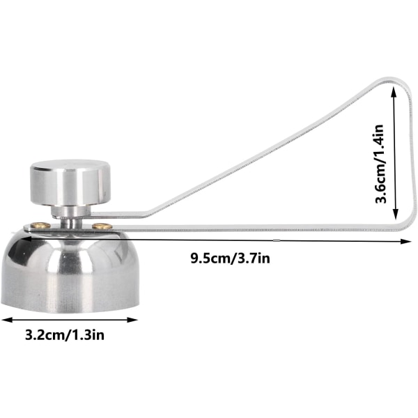 Æggebæger i rustfrit stål, æggeskærer, æggeskalskærer, æggesprække