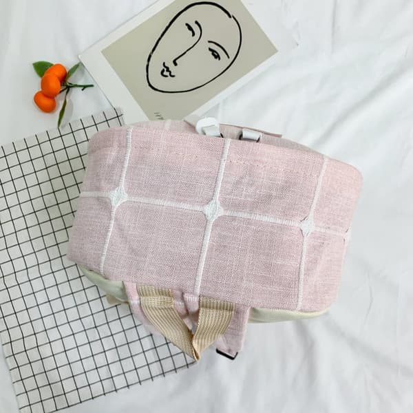 Skolesættaske, 4 stk., Duffel Bag - Pink
