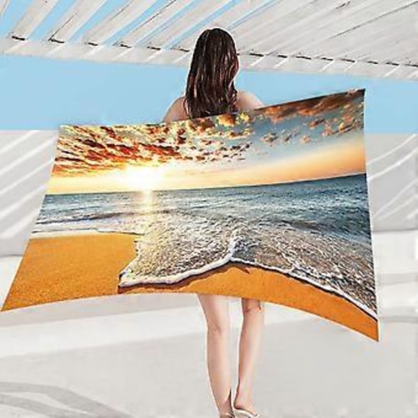 Lazy Beach Towel Strandhandduk Magisk Handduk