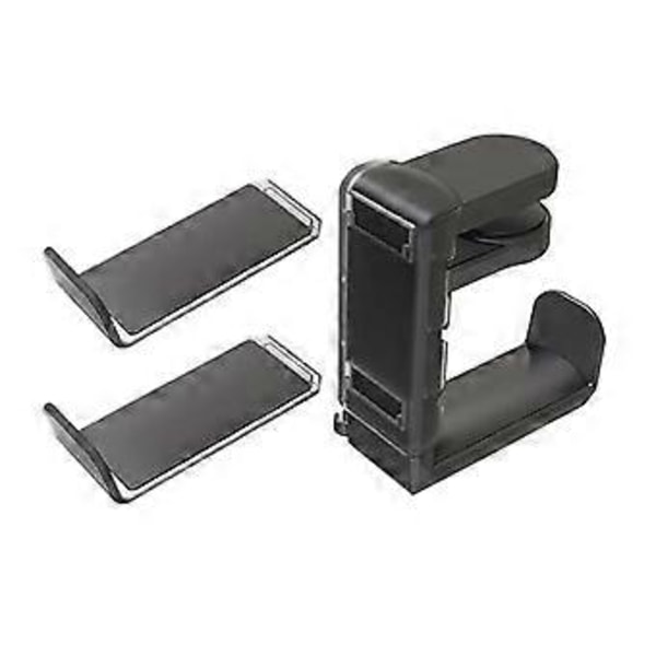 Gaming Headset Kontrollerholder Enkel Installering Justerbar Klemme Universal PC Gaming Tilbehør Black