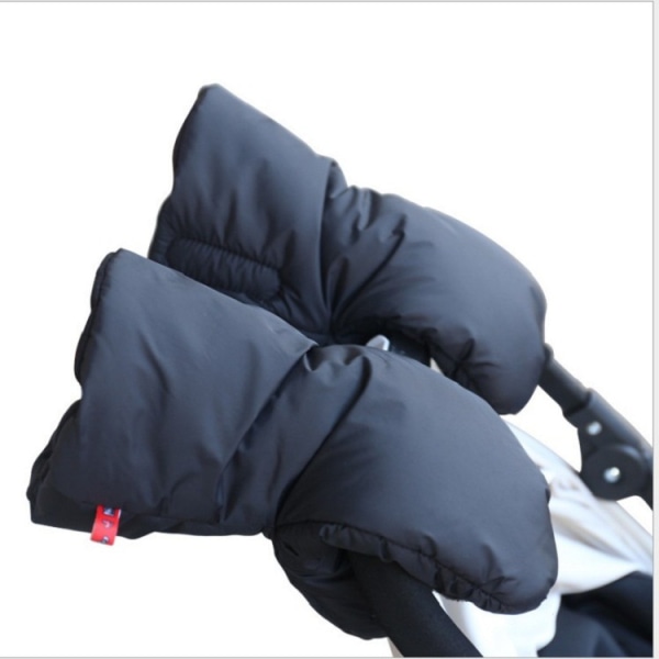 Varme Muff Vogn Hansker - Vinter Anti-Frost Ekstra Tykke