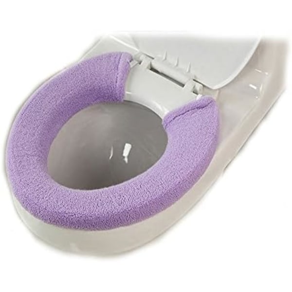 Blød, varm og tyk toiletlåg (lilla)
