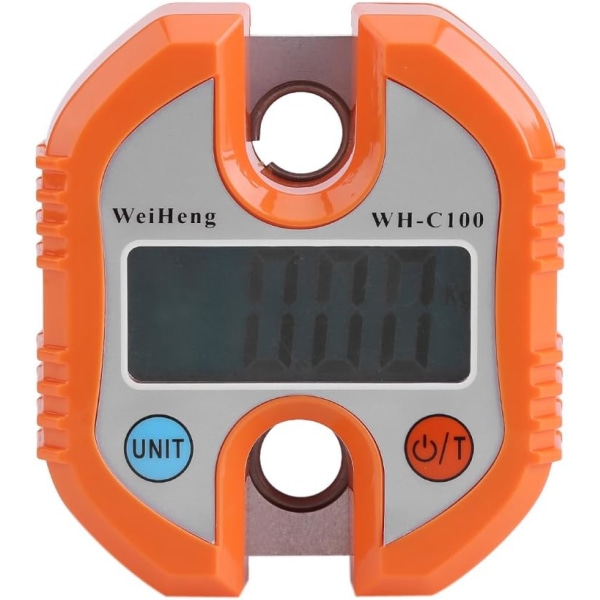 1PC (orange) bärbar professionell digital kranvåg 150 Kg, Mi