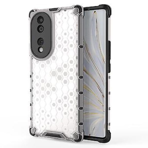 Honeycomb Mobilskal för Honor 70 5G White