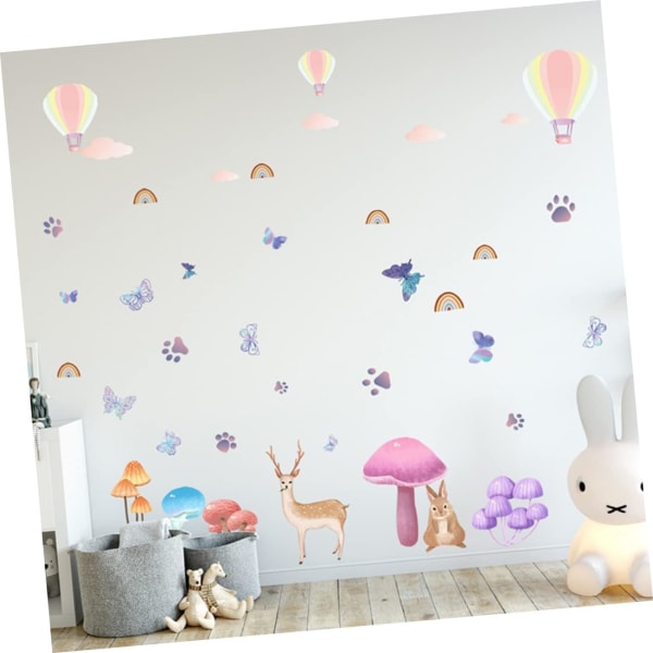 1 sett Wall Sticker Mural Wallpaper Children Of Animal Wall Sticke